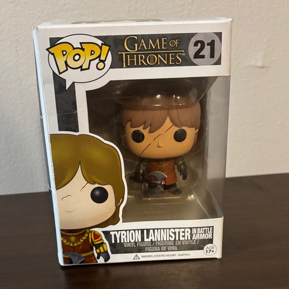 Pop! Funko Figure, Game of Thrones Tyrion Lannister, Brand New in Box!